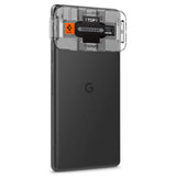 Google Pixel 7A Spigen Glas.tr Ez Fit Kamera beskyttelse 2-pakke - Sort