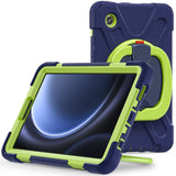 Tech-Protect Samsung Galaxy Tab A9 X-Armor Cover - Kickstand - Blå / Grøn