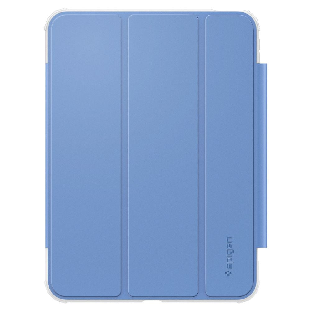 iPad 10.9" (2022) Spigen Ultra Hybrid Pro Flip Cover - Gennemsigtig / Blå