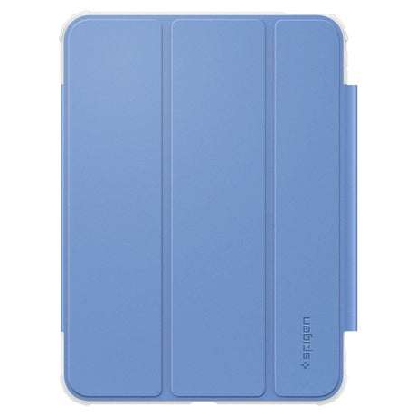 iPad 10.9" (2022) Spigen Ultra Hybrid Pro Flip Cover - Gennemsigtig / Blå