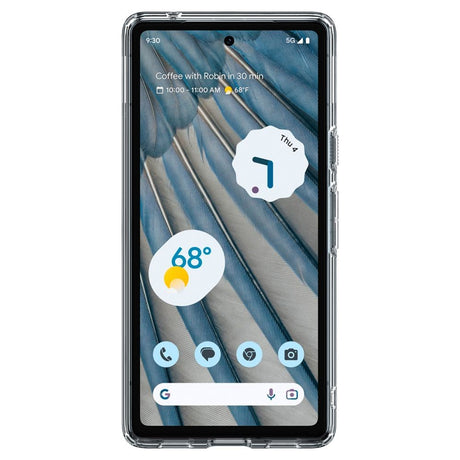 Google Pixel 7A Spigen Ultra Hybrid Bagside Cover - Gennemsigtig