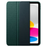 iPad 10.9" (2022) Spigen Urban Fit Stof Flip Cover m. Pen Holder - Grøn