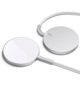 ESR Halolock Mini Trådløs Oplader 15W - MagSafe Kompatibel - Sølv