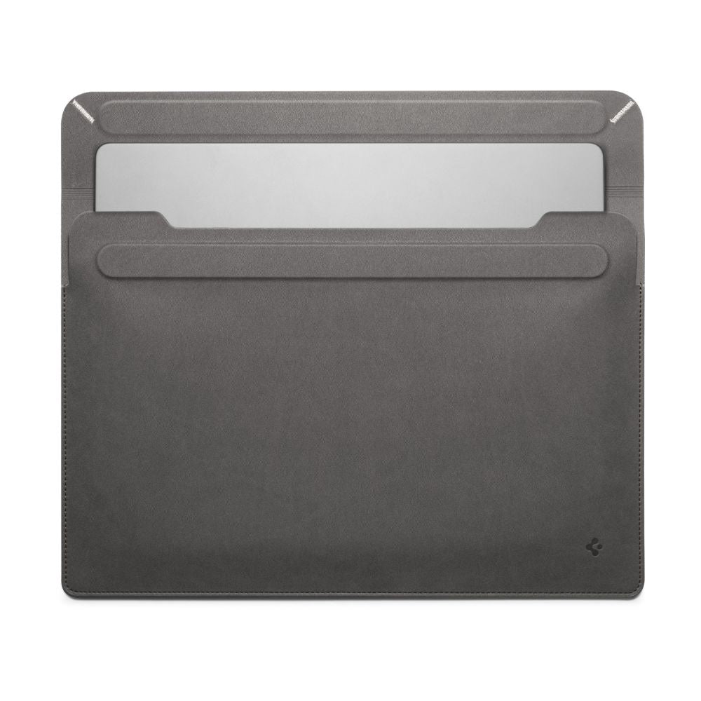 Spigen Valentinus Kunstlæder Sleeve til MacBook / Laptop 15-16" (40 x 28 x 2 cm) - City Grey