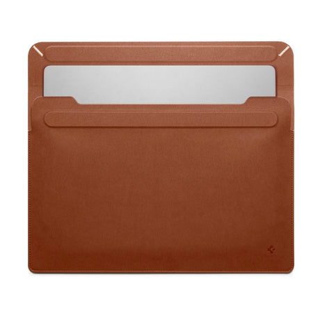 Spigen Valentinus Kunstlæder Sleeve til MacBook / Laptop 15-16" (40 x 28 x 2 cm) - Classic Brown