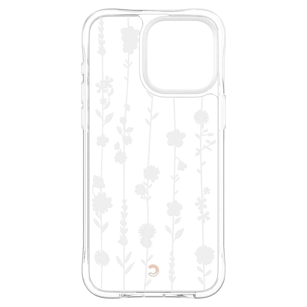 iPhone 15 Pro Cyrill Cecile Plastik Bagside Cover m. Strop - Flower Garden