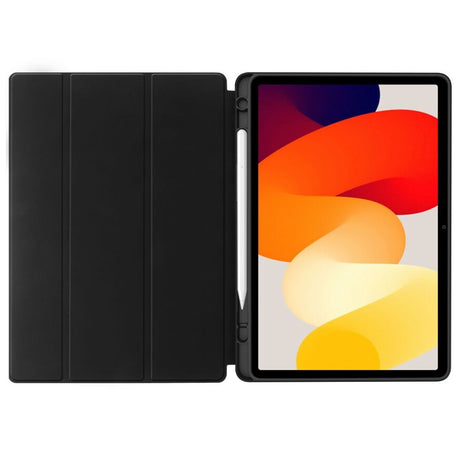 Xiaomi Redmi Pad SE Tech-Protect Smartcase Cover m. Stylus Pen Holder - Sort