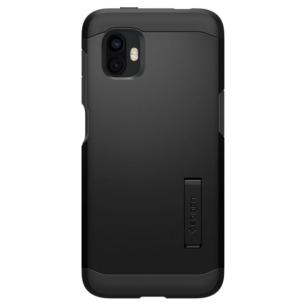 Samsung Galaxy Xcover 6 Pro Spigen Tough Armor Case m. Kickstand - Sort