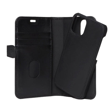 iPhone 12 Mini Gear Buffalo Wallet Læder Cover m. Pung & Magnet - Sort