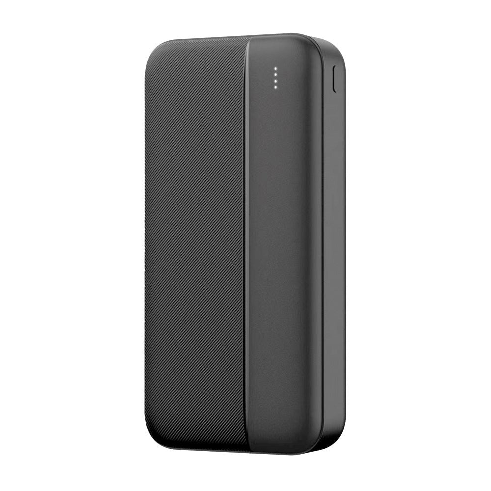 Maxlife MXPB-02 Powerbank 20W m. USB-A, USB-C & Micro-USB - 20.000 mAh - Sort