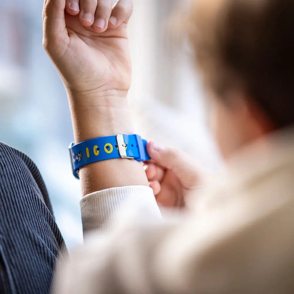 Accutime Børne-LED Ur - Justerbar Rem - Sonic V2