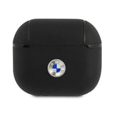 CG Mobile AirPods (3. gen.) Læder Cover m. BMW Logo - Sort