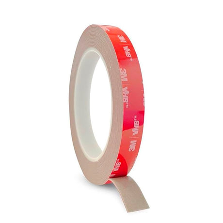 Light Solutions - Dobbeltklæbende Tape 3M VHB - 14mm Bredt - 5m - Gennemsigtig