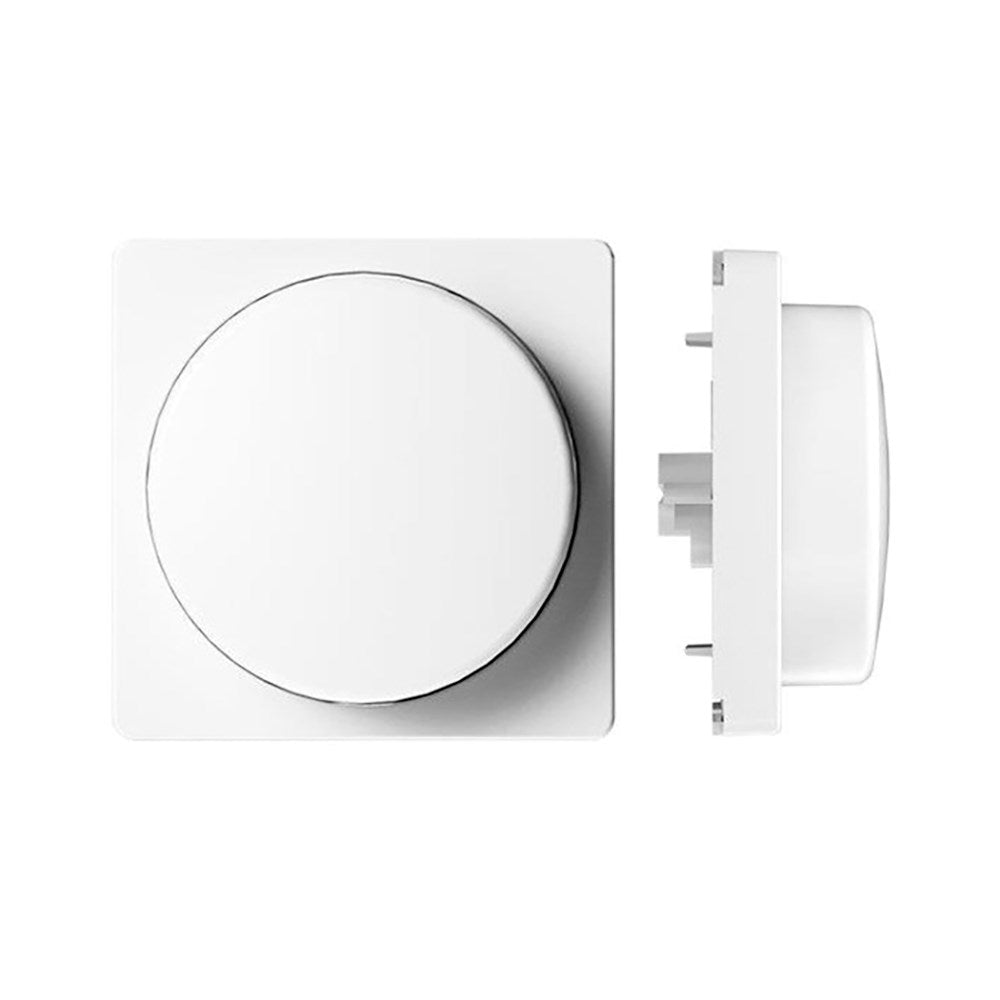 Light Solutions - ZigBee Dreje Lysdæmper Front - Hvid