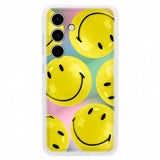 Original Samsung Galaxy S24 Flipsuit Bagside Cover - Smiley (EF-MS921CYEGWW)