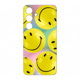 Original Samsung Galaxy S24 Flipsuit Bagside Cover - Smiley (EF-MS921CYEGWW)