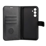 Samsung Galaxy A15 (5G) / A15 RadiCover Vegansk Læder Flip Cover - 86% Strålingsbeskyttelse - Sort