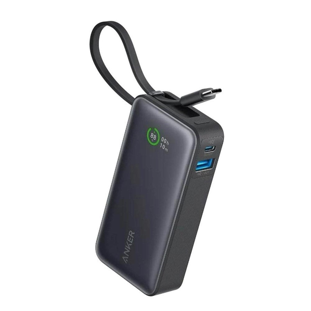 Anker 545 Nano Powerbank PD 30W 10.000 mAh 1x USB-C & 1x USB-A - Sort