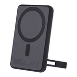 T'NB 5000 mAh MagSafe Powerbank med Stander - Sort