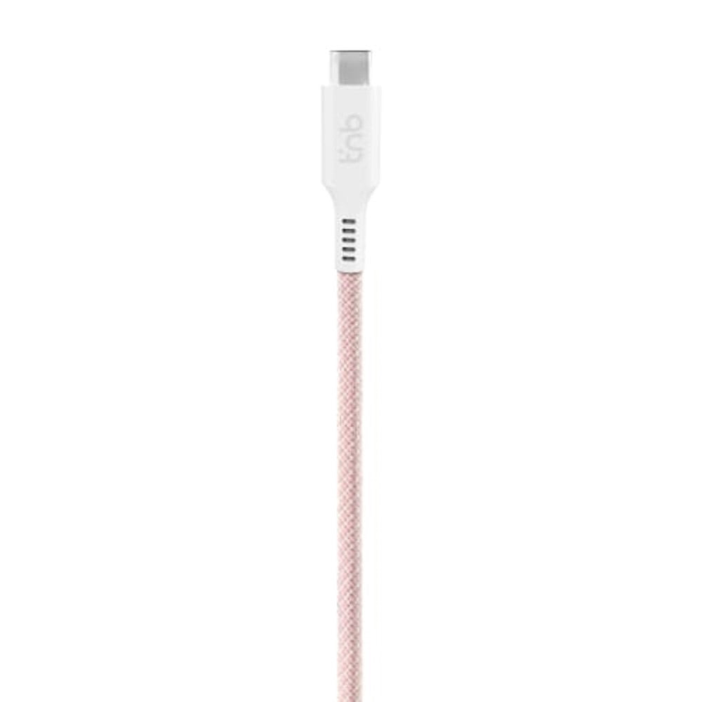 T'NB - 60W Magnetisk USB-C til USB-C Kabel - 1.5m - Lyserød