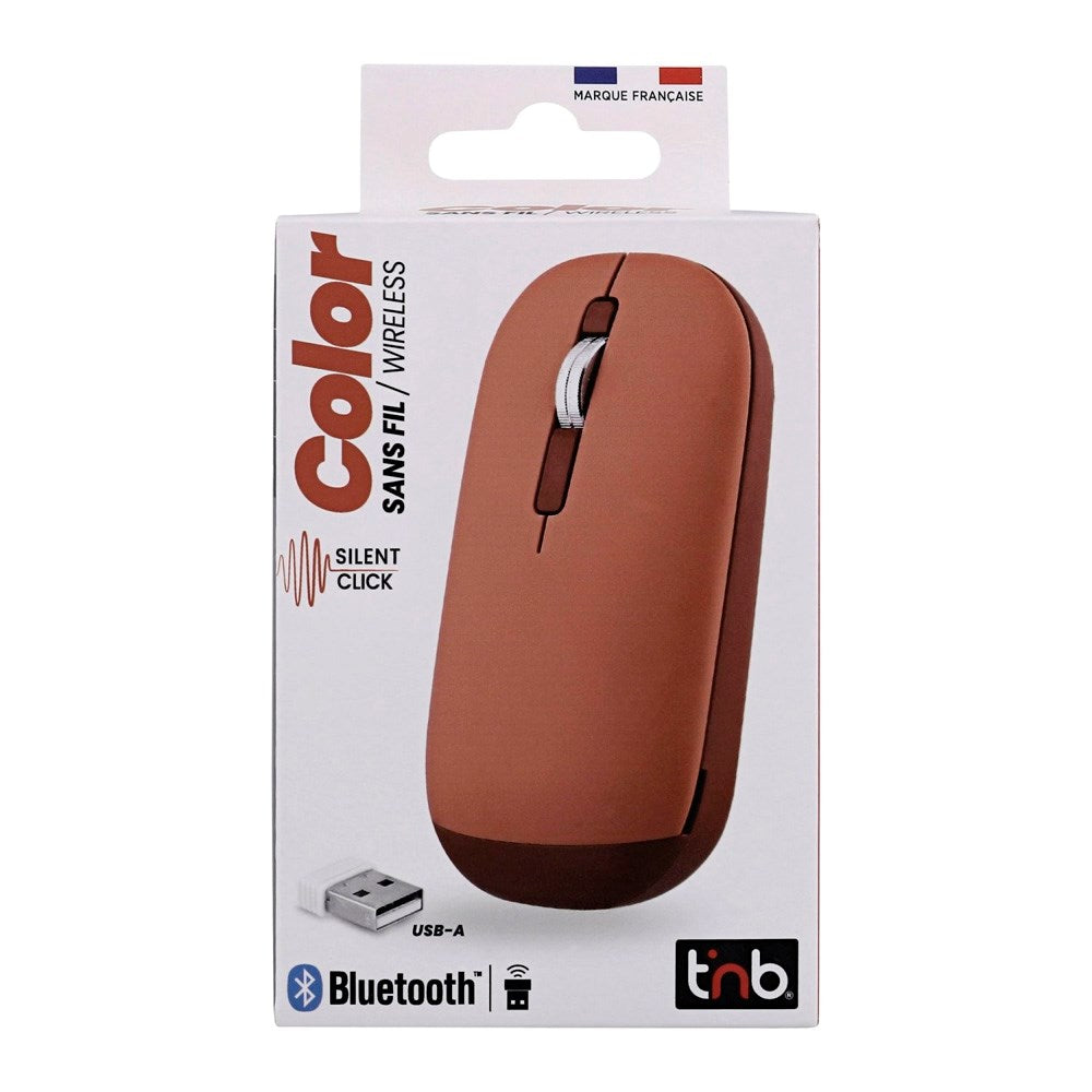 T'NB Trådløs Bluetooth Mus - Fingerrem - Rød