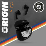 T'NB ORIGIN Trådløse In-Ear Headset m. Opladningsetui - Vinyl Design
