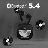 T'NB ORIGIN Trådløse In-Ear Headset m. Opladningsetui - Vinyl Design