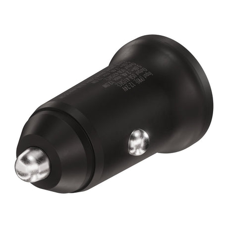 X2O Dobbelt Biloplader - 12W / USB-A - Sort