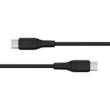 X2O Superflex USB-C til USB-C Kabel - 1.5m / 60W - Sort