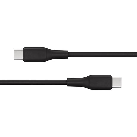 X2O Superflex USB-C til USB-C Kabel - 1.5m / 60W - Sort