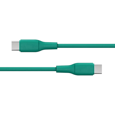 X2O Superflex USB-C til USB-C Kabel - 1.5m / 60W - Grøn