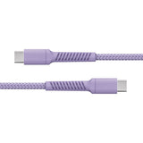 X2O Longlife USB-C til USB-C Kabel - 2m / 100W - Lilla