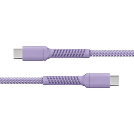 X2O Longlife USB-C til USB-C Kabel - 2m / 100W - Lilla