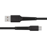 X2O Longlife USB-A til USB-C Kabel - 1m / 60W - Sort