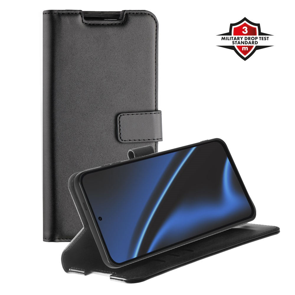Samsung Galaxy S26+ (Plus) X2O Classic Wallet Flip Cover m. Kortholder & Ståfunktion - Sort
