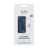 X2O Samsung Galaxy S26 9H Hærdet Skærmbeskyttelsesglas - Full Fit - Gennemsigtig