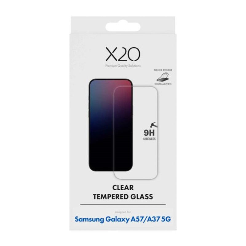 Samsung Galaxy A37 / A57 X2O 9H Hærdet Skærmglas - Gennemsigtig