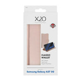 Samsung Galaxy A57 X2O Classic Wallet Flip Cover m. Kortholder & Ståfunktion - Rose Gold