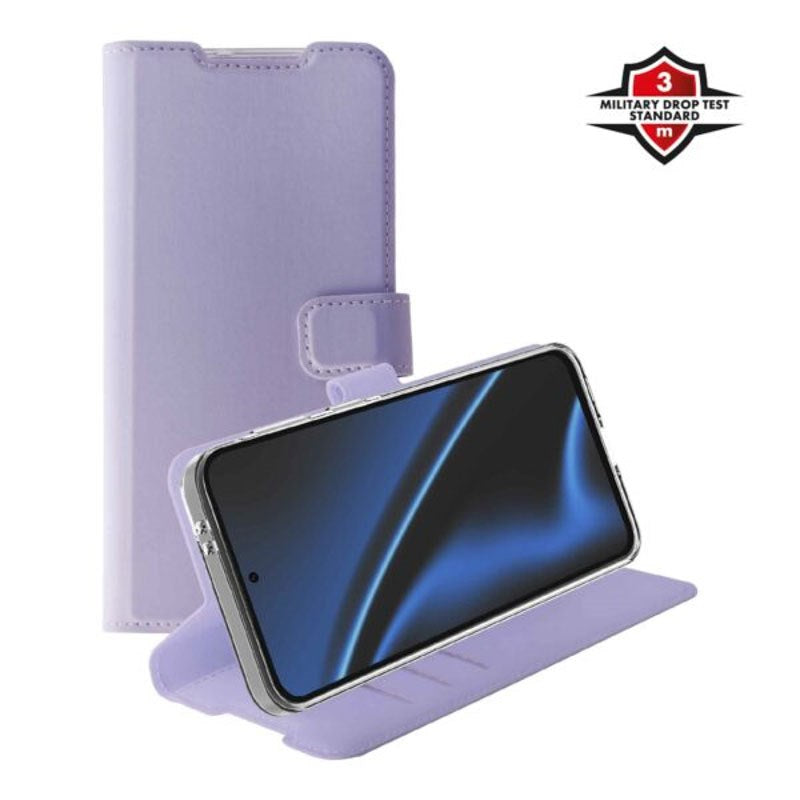 Samsung Galaxy A57 X2O Classic Wallet Flip Cover m. Kortholder & Ståfunktion - Lilla