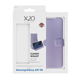 Samsung Galaxy A57 X2O Classic Wallet Flip Cover m. Kortholder & Ståfunktion - Lilla