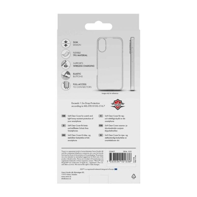 Samsung Galaxy A57 X2O Clear Soft Bagside Cover - Gennemsigtig