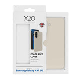 Samsung Galaxy A37 X2O Color Soft Bagside Cover - Beige