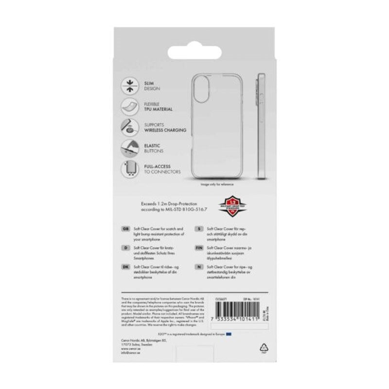 Samsung Galaxy A37 X2O Clear Soft Bagside Cover - Gennemsigtig