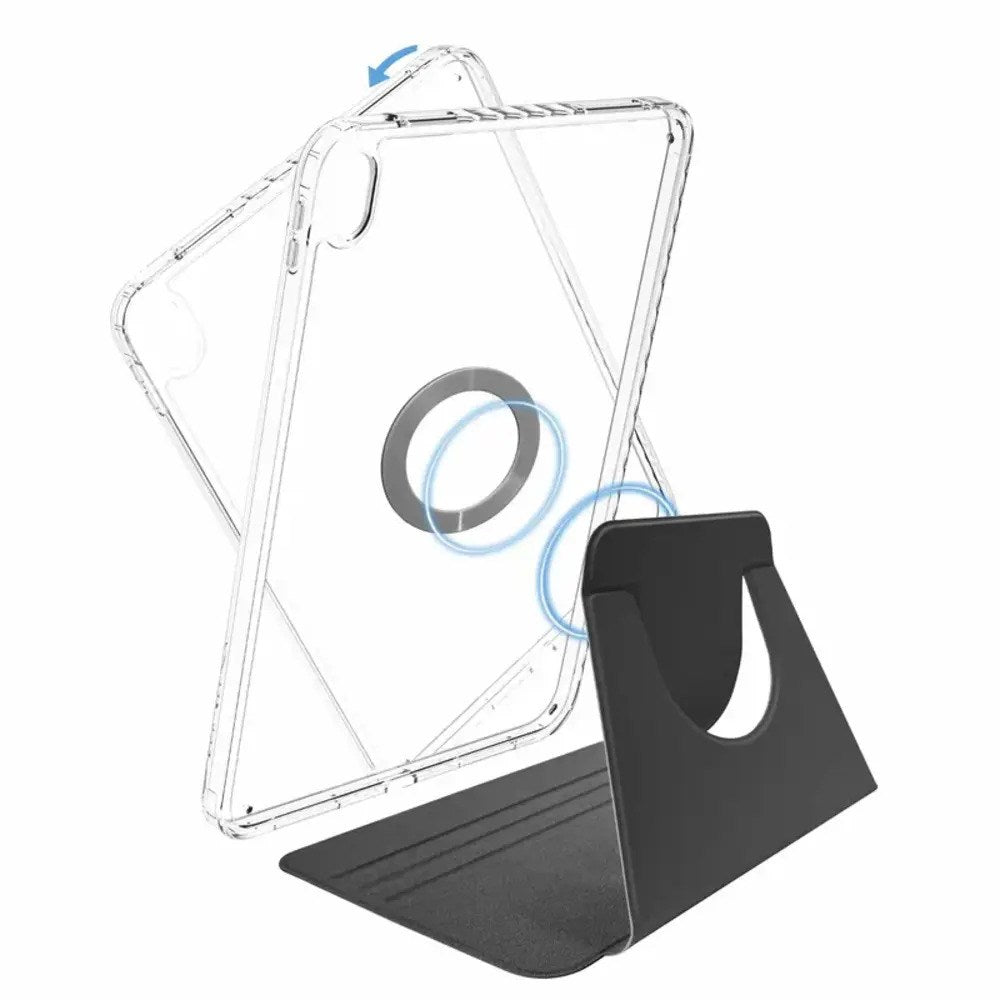 iPad 11" (2026 / 2025) / 10.9" (2024 / 2022) X2O 2-in-1 Mag Folio Flip Cover - Sort