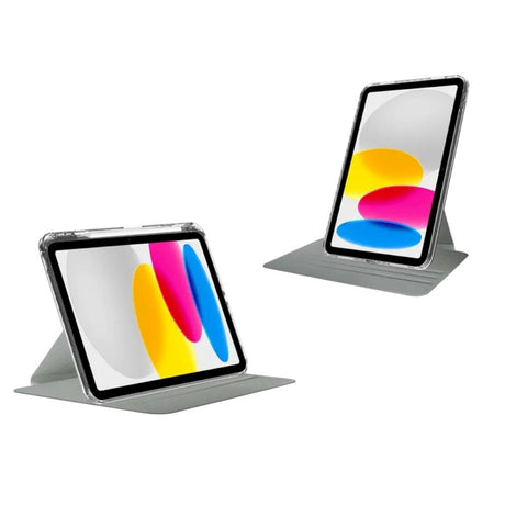iPad 11" (2026 / 2025) / 10.9" (2024 / 2022) X2O 2-in-1 Mag Folio Flip Cover - Grå