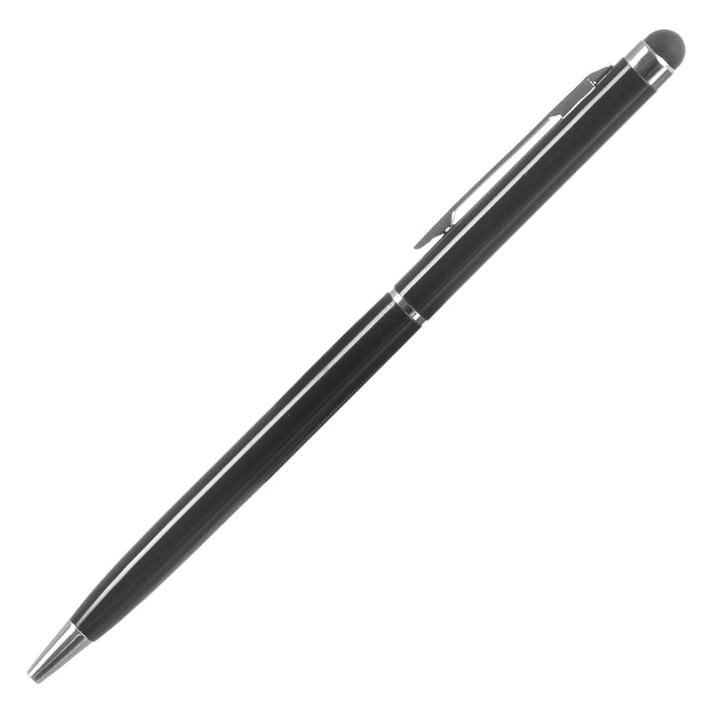 Hurtel Stylus Touch Pen m. Kuglepen - Sort