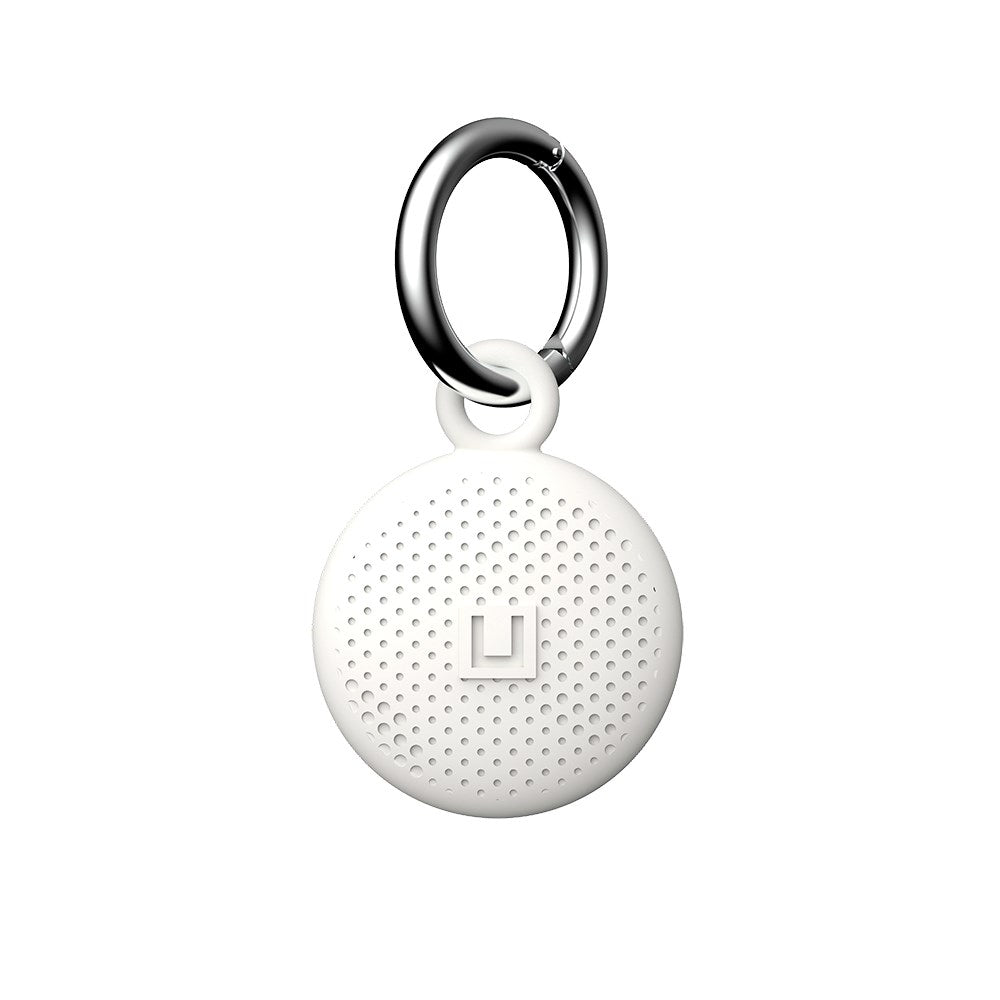 AirTag UAG [U] Dot Series Silikon Deksel med karabinkrok - Marshmallow
