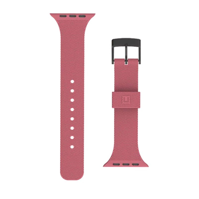Apple Watch (42/44/SE/45/46/49mm) UAG [U] Aurora Silikone Urrem - Dusty Rose