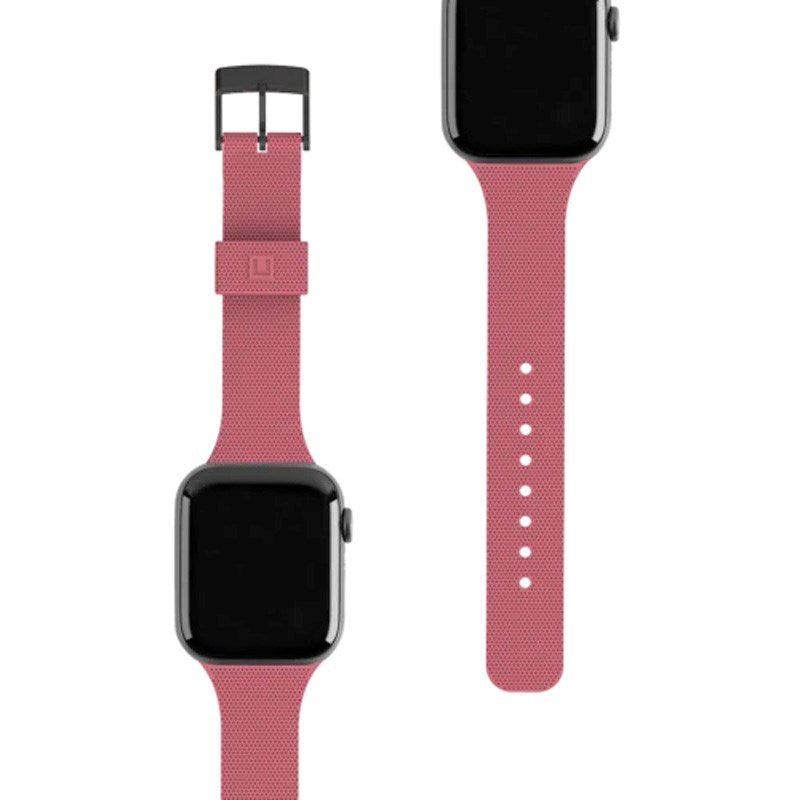 Apple Watch (42/44/SE/45/46/49mm) UAG [U] Aurora Silikone Urrem - Dusty Rose