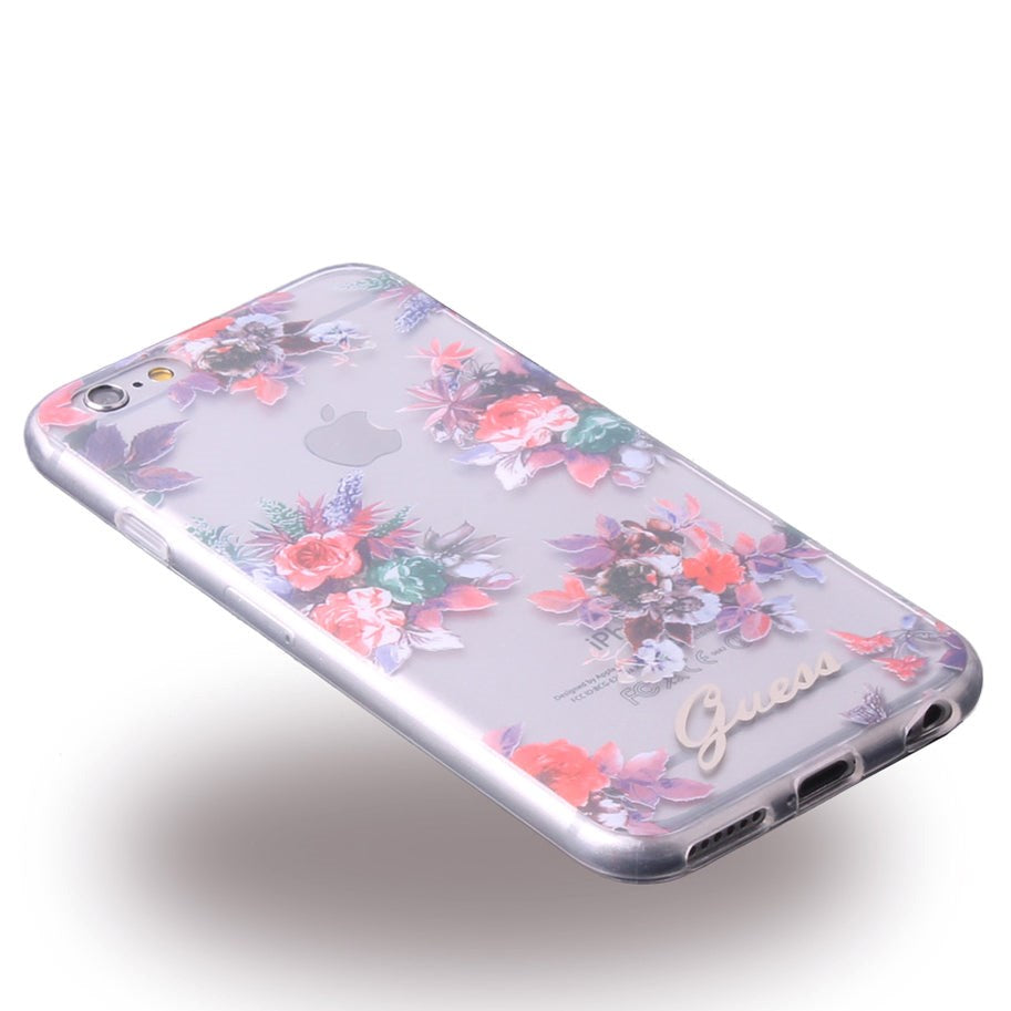 Guess iPhone 6/6s Blossom TPU Cover Flower Transparent